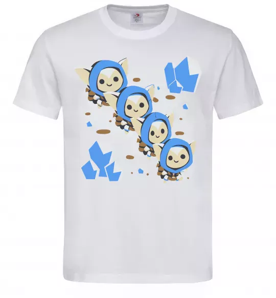 Мужская футболка Dota 2 Meepo Белый фото