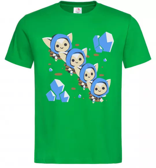 Мужская футболка Dota 2 Meepo Зеленый фото