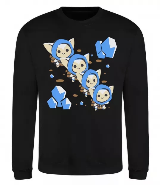 Світшот Dota 2 Meepo Чорний фото