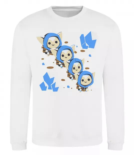 Світшот Dota 2 Meepo Білий фото