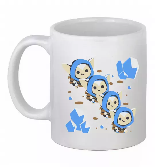 Чашка керамическая Dota 2 Meepo Белый фото