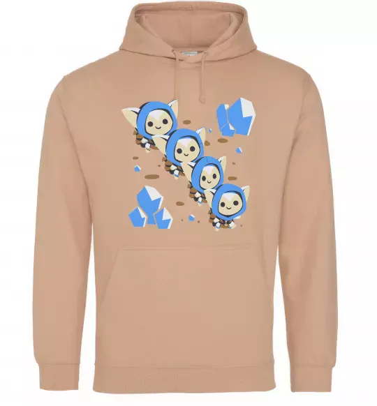 Чоловіча толстовка (худі) Dota 2 Meepo Пісочний фото