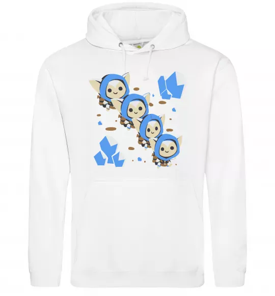 Женская толстовка (худи) Dota 2 Meepo Белый фото