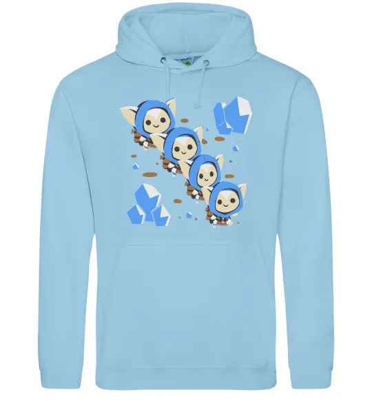 Жіноча толстовка (худі) Dota 2 Meepo Блакитний фото