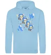 Жіноча толстовка (худі) Dota 2 Meepo Блакитний фото