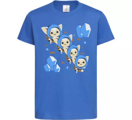 Детская футболка Dota 2 Meepo Ярко-синий фото