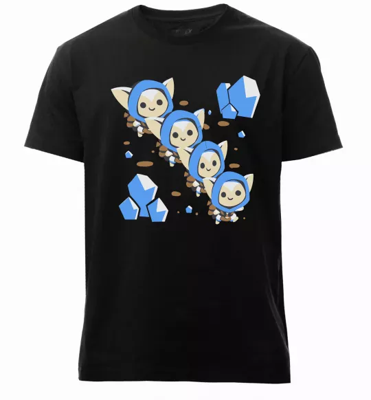 Мужская премиум футболка Dota 2 Meepo Черный фото