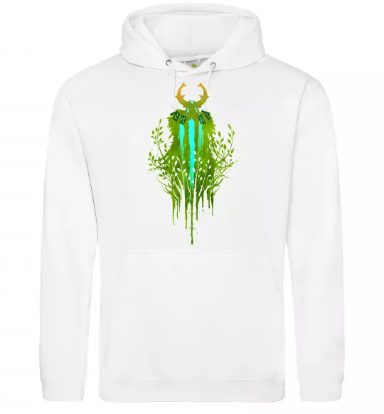 Жіноча толстовка (худі) Dota 2 Nature`s prophet Білий фото