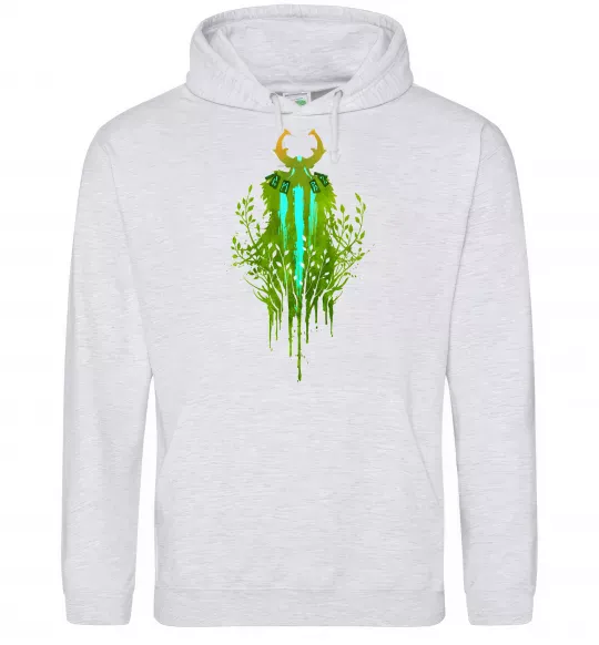 Жіноча толстовка (худі) Dota 2 Nature`s prophet Сірий меланж фото