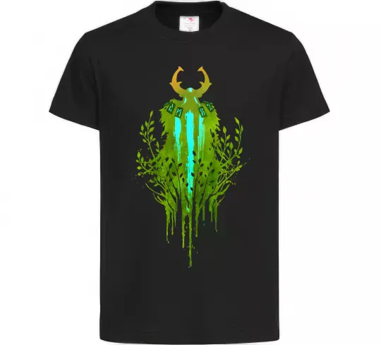 Детская футболка Dota 2 Nature`s prophet Черный фото
