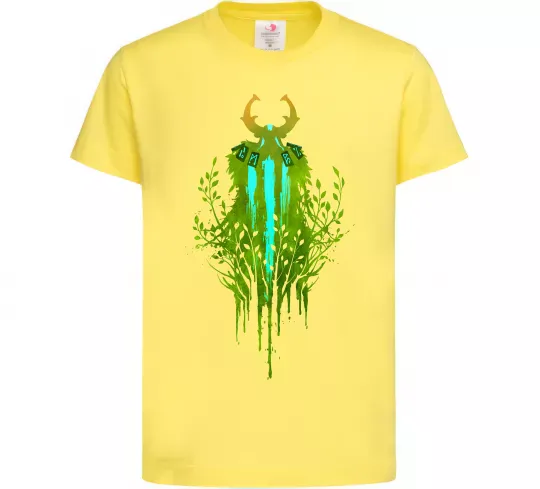 Детская футболка Dota 2 Nature`s prophet Лимонный фото