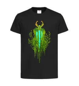 Дитяча футболка Dota 2 Nature`s prophet Чорний фото