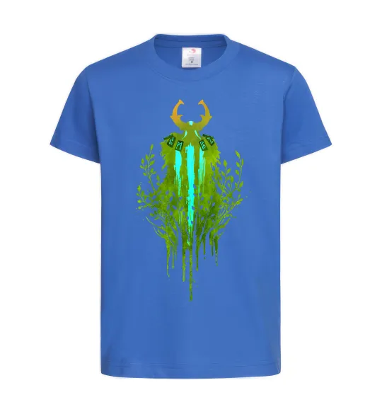 Дитяча футболка Dota 2 Nature`s prophet Яскраво-синій фото