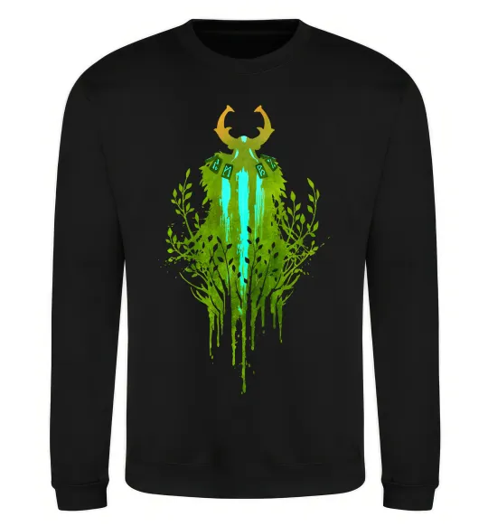 Світшот Dota 2 Nature`s prophet Чорний фото