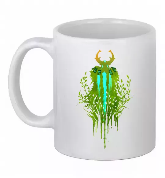 Чашка керамічна Dota 2 Nature`s prophet Білий фото