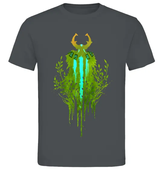 Чоловіча футболка Dota 2 Nature`s prophet Графіт фото