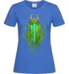 Женская футболка Dota 2 Nature`s prophet Ярко-синий фото