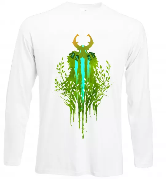 Лонгслив Dota 2 Nature`s prophet Белый фото