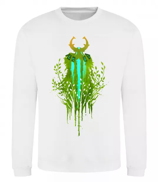 Свитшот Dota 2 Nature`s prophet Белый фото