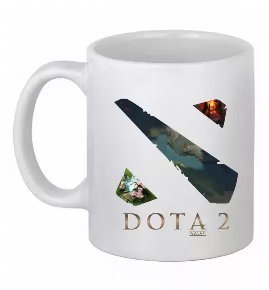 Чашка керамічна Dota Valve Білий фото