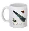 Чашка керамічна Dota Valve Білий фото
