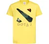 Дитяча футболка Dota Valve Лимонний фото