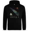 Мужская толстовка (худи) Dota Valve Черный фото