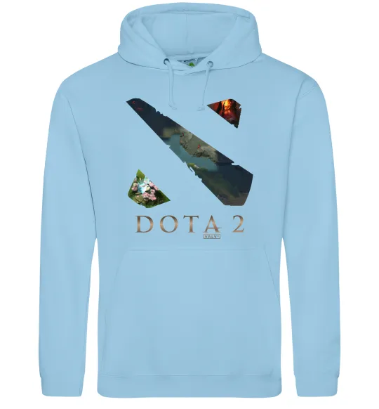 Чоловіча толстовка (худі) Dota Valve Блакитний фото