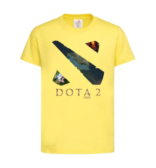 Детская футболка Dota Valve Лимонный фото