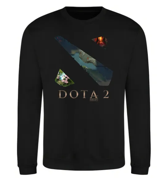 Свитшот Dota Valve Черный фото