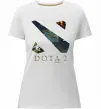 Женская премиум футболка Dota Valve Белый фото