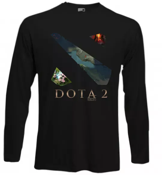 Лонгслив Dota Valve Черный фото