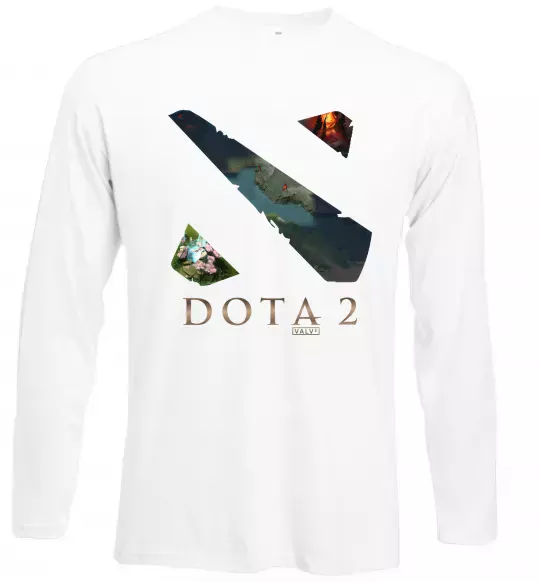 Лонгслив Dota Valve Белый фото