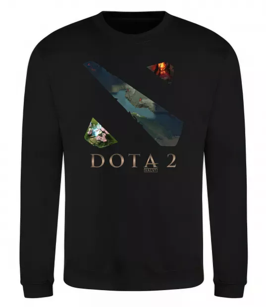 Свитшот Dota Valve Черный фото