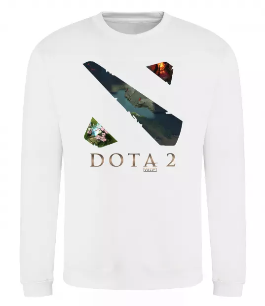 Свитшот Dota Valve Белый фото