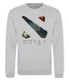 Свитшот Dota Valve Серый меланж фото