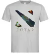 Мужская футболка Dota Valve Серый фото