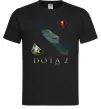 Мужская футболка Dota Valve Черный фото