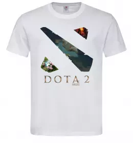 Мужская футболка Dota Valve Белый фото