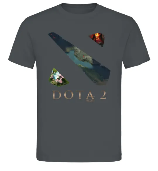 Мужская футболка Dota Valve Графит фото