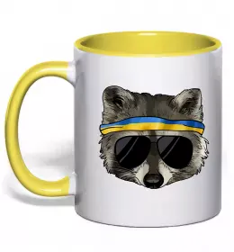 Чашка с цветной ручкой