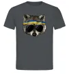 Мужская футболка Єнот в окулярах з прапором Графит фото