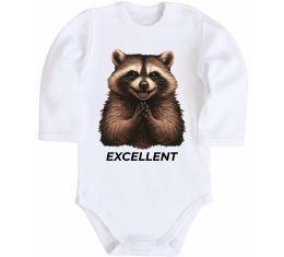 Детский боди Єнот excellent