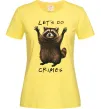 Женская футболка Let`s do crimes Лимонный Женская футболка Let`s do crimes Лимонный фото