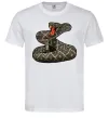 Мужская футболка Змія гримуча Белый Мужская футболка Змія гримуча Белый фото