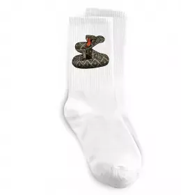 Носки Змія гримуча Белый фото