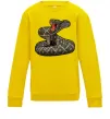 Детский Свитшот Змія гримуча Солнечно желтый фото