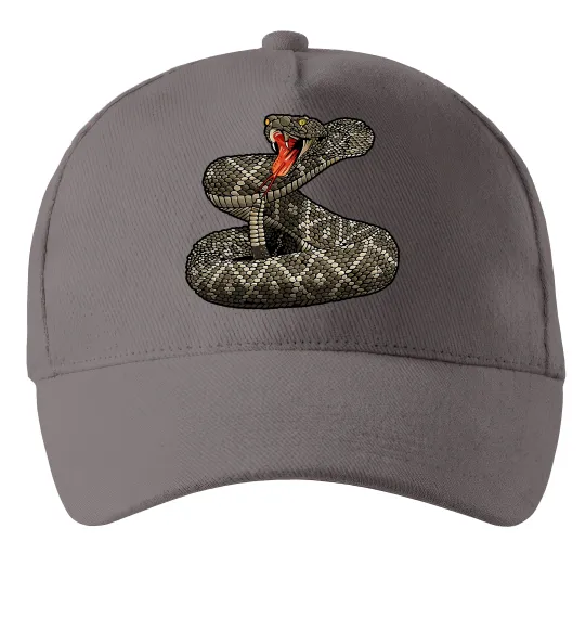 Кепка Змія гримуча Серый фото