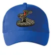 Кепка Змія гримуча Ярко-синий фото