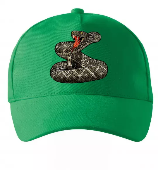 Кепка Змія гримуча Зеленый фото